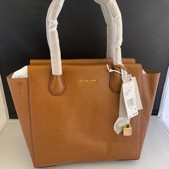 MICHAEL Michael Kors Handbags - Mercer Satchel Luggage Leather Tote